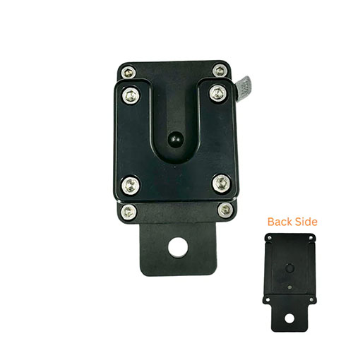 Der OBi Clamp Lock - MOLLE bietet eine sichere Befestigung an modularen Tragesystemen und ermöglicht die einfache Verbindung von runden oder quadratischen Stangen.